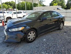 Salvage cars for sale from Copart Augusta, GA: 2014 Ford Fusion S