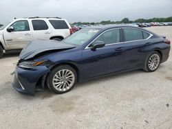 Salvage cars for sale from Copart San Antonio, TX: 2021 Lexus ES 350 Base