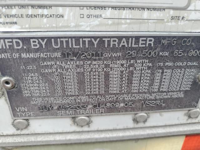 2012 Utility Reefer