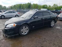 Salvage cars for sale from Copart Chalfont, PA: 2008 Chevrolet Impala Super Sport