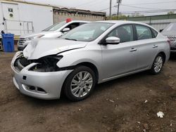 Salvage cars for sale at New Britain, CT auction: 2014 Nissan Sentra S