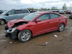 Hyundai Vehiculos salvage en venta: 2019 Hyundai Elantra SEL