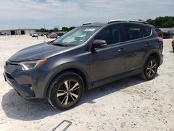 Salvage cars for sale from Copart New Braunfels, TX: 2016 Toyota Rav4 XLE