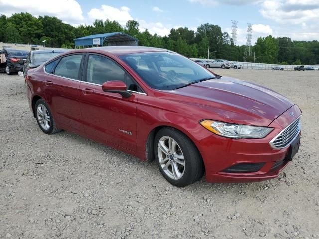 2018 Ford Fusion SE Hybrid