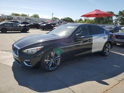 Salvage cars for sale from Copart Sacramento, CA: 2015 Infiniti Q50 Base
