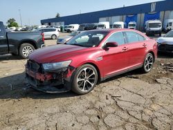 Salvage cars for sale at Woodhaven, MI auction: 2014 Ford Taurus SEL