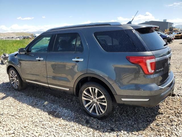 2018 Ford Explorer Platinum