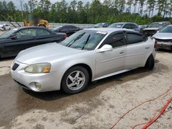 Salvage cars for sale from Copart Harleyville, SC: 2004 Pontiac Grand Prix GT