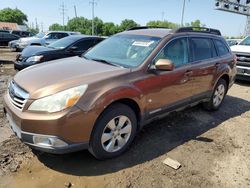 Subaru Outback 2.5i Premium Vehiculos salvage en venta: 2011 Subaru Outback 2.5I Premium