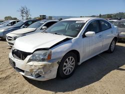 Mitsubishi Galant FE salvage cars for sale: 2012 Mitsubishi Galant FE