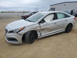 Salvage cars for sale from Copart Mcfarland, WI: 2016 Hyundai Sonata Sport