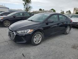 Salvage cars for sale at Tulsa, OK auction: 2017 Hyundai Elantra SE