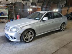 Salvage cars for sale at Albany, NY auction: 2009 Mercedes-Benz C 350