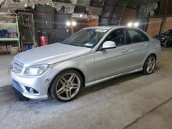 Salvage cars for sale from Copart Albany, NY: 2009 Mercedes-Benz C 350