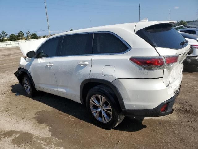 2016 Toyota Highlander LE