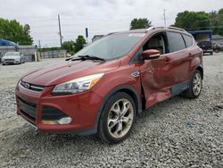 Salvage cars for sale from Copart Mebane, NC: 2014 Ford Escape Titanium