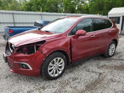 Salvage cars for sale from Copart Hurricane, WV: 2017 Buick Envision Essence