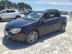 Salvage cars for sale at Loganville, GA auction: 2008 Volkswagen EOS LUX