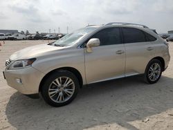 Salvage cars for sale at Houston, TX auction: 2013 Lexus RX 350