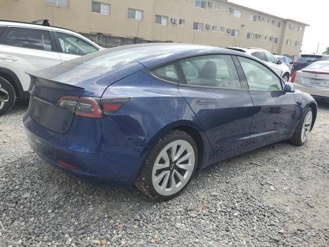 2022 Tesla Model 3