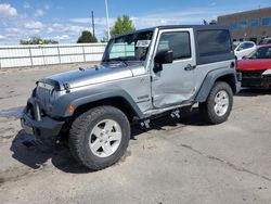 Salvage cars for sale at Littleton, CO auction: 2014 Jeep Wrangler Sport