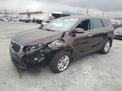 Salvage cars for sale from Copart Sun Valley, CA: 2019 KIA Sorento L