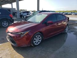 Salvage cars for sale at West Palm Beach, FL auction: 2022 Toyota Corolla LE