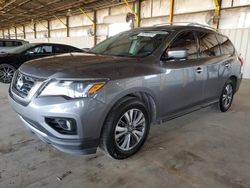 Carros salvage a la venta en subasta: 2018 Nissan Pathfinder S