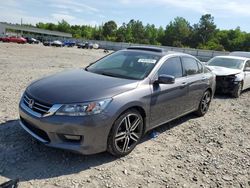 Salvage cars for sale at Memphis, TN auction: 2015 Honda Accord Touring