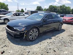 Salvage cars for sale at Mebane, NC auction: 2019 Audi A6 Premium Plus