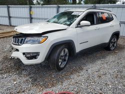 Vehiculos salvage en venta de Copart Ocala, FL: 2019 Jeep Compass Limited