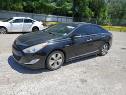 Salvage cars for sale at Greenwell Springs, LA auction: 2011 Hyundai Sonata Hybrid
