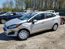 Salvage cars for sale from Copart Candia, NH: 2017 Ford Fiesta S