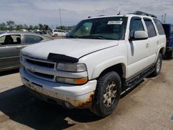 Salvage cars for sale from Copart Pekin, IL: 2005 Chevrolet Tahoe K1500
