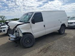 Salvage cars for sale from Copart Des Moines, IA: 2013 Ford Econoline E250 Van