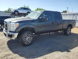 Salvage trucks for sale at Sacramento, CA auction: 2016 Ford F250 Super Duty