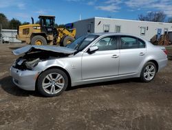 Salvage cars for sale at Lyman, ME auction: 2010 BMW 528 XI