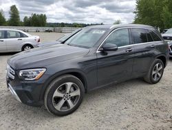 Salvage cars for sale from Copart Arlington, WA: 2022 Mercedes-Benz GLC 300 4matic