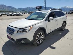 Salvage cars for sale at Farr West, UT auction: 2017 Subaru Outback 2.5I Limited