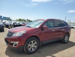 Salvage cars for sale at Des Moines, IA auction: 2017 Chevrolet Traverse LT