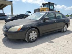 Salvage cars for sale at West Palm Beach, FL auction: 2003 Honda Accord LX