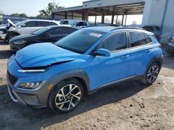 Hyundai Kona Limited salvage cars for sale: 2022 Hyundai Kona Limited