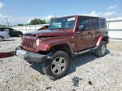 Salvage cars for sale at Montgomery, AL auction: 2008 Jeep Wrangler Unlimited Sahara