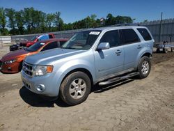 Salvage cars for sale at Spartanburg, SC auction: 2009 Ford Escape Hybrid