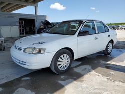 Salvage cars for sale from Copart West Palm Beach, FL: 1999 Toyota Corolla VE