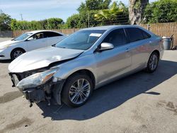 Salvage cars for sale at San Martin, CA auction: 2016 Toyota Camry LE