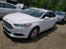 Salvage cars for sale at Seaford, DE auction: 2016 Ford Fusion SE