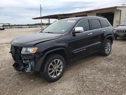 Salvage cars for sale at Temple, TX auction: 2015 Jeep Grand Cherokee Limited