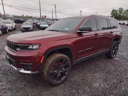 Salvage cars for sale from Copart Hillsborough, NJ: 2021 Jeep Grand Cherokee L Limited