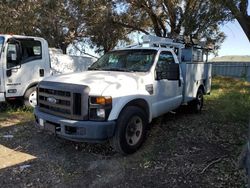 Salvage trucks for sale at Martinez, CA auction: 2008 Ford F350 SRW Super Duty